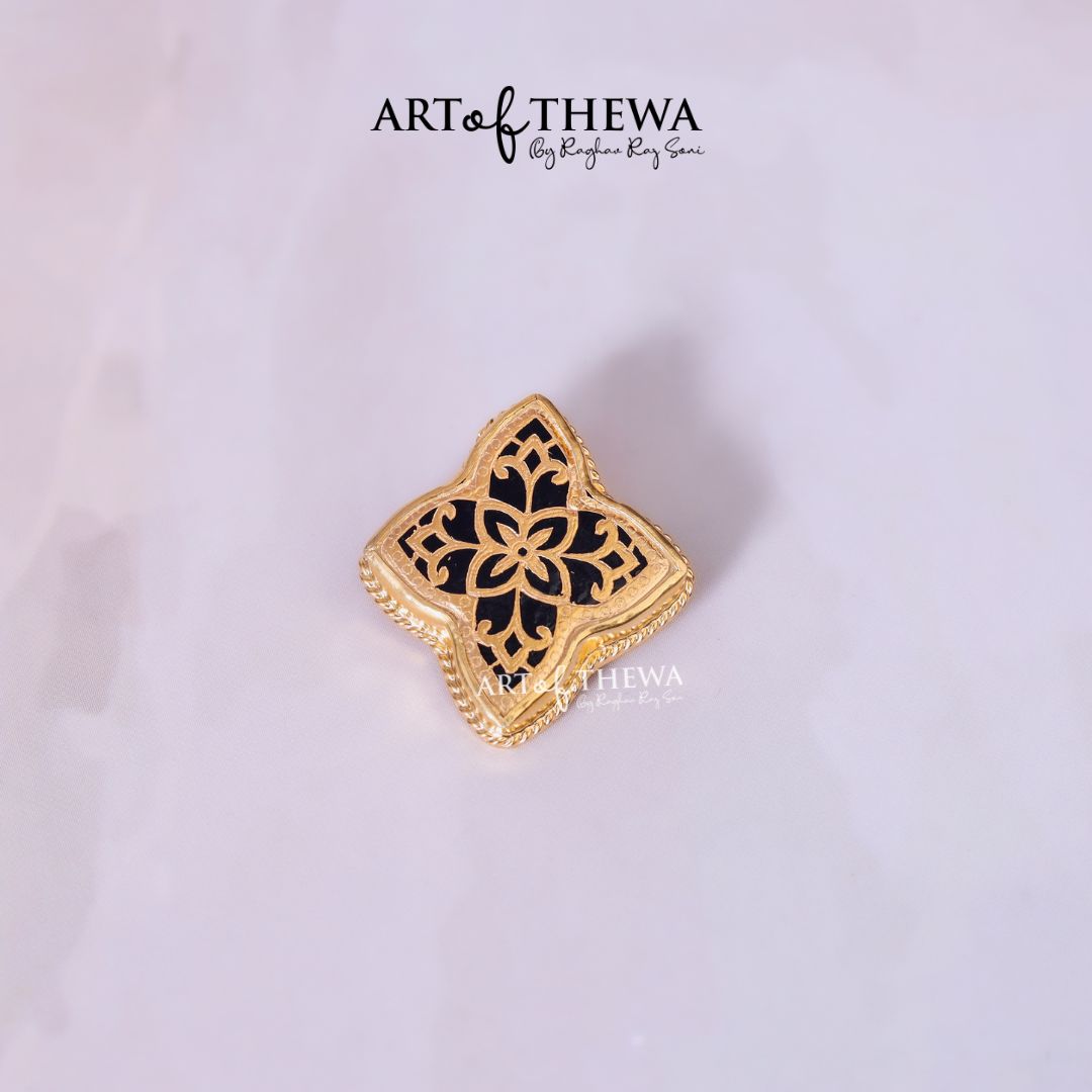 Art of Thewa Star Brooch pin