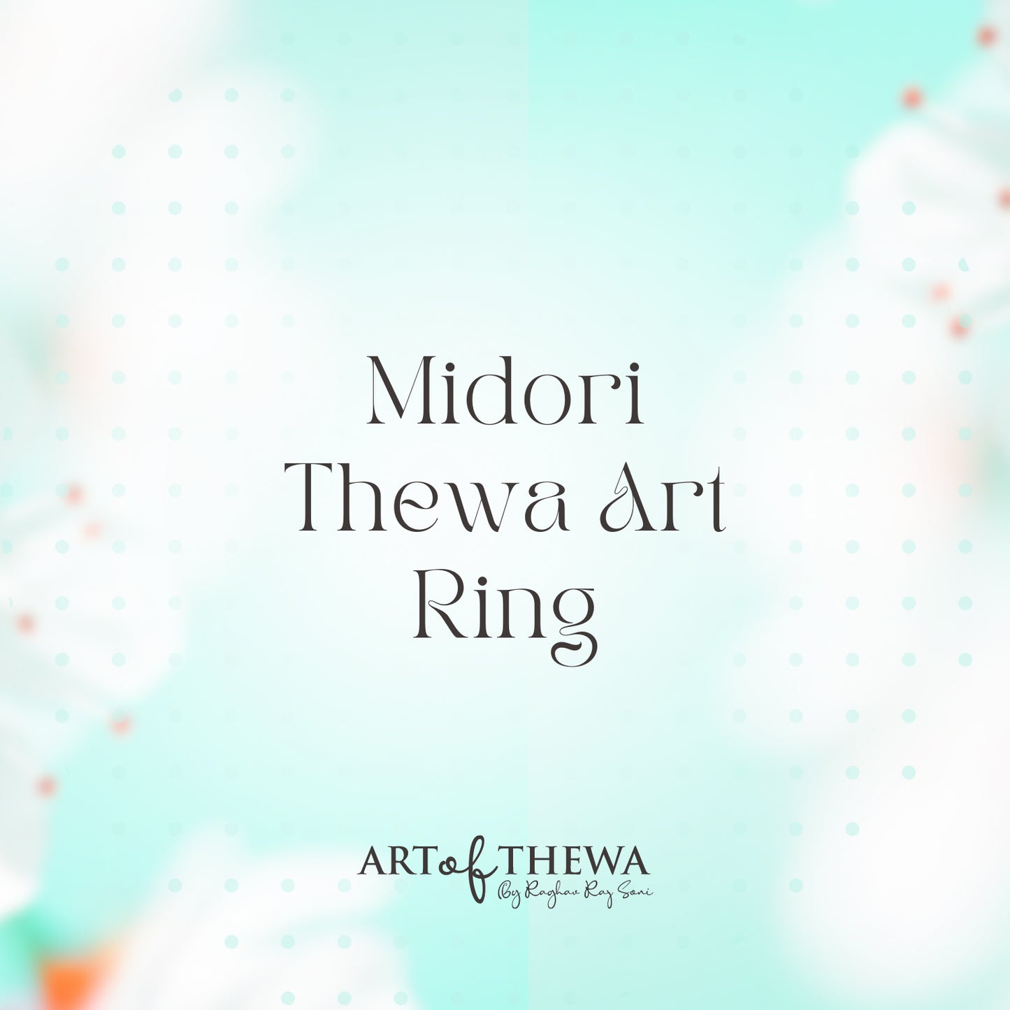 Exquisite Midori Thewa Art Ring - Handcrafted Luxury In Every Inch
