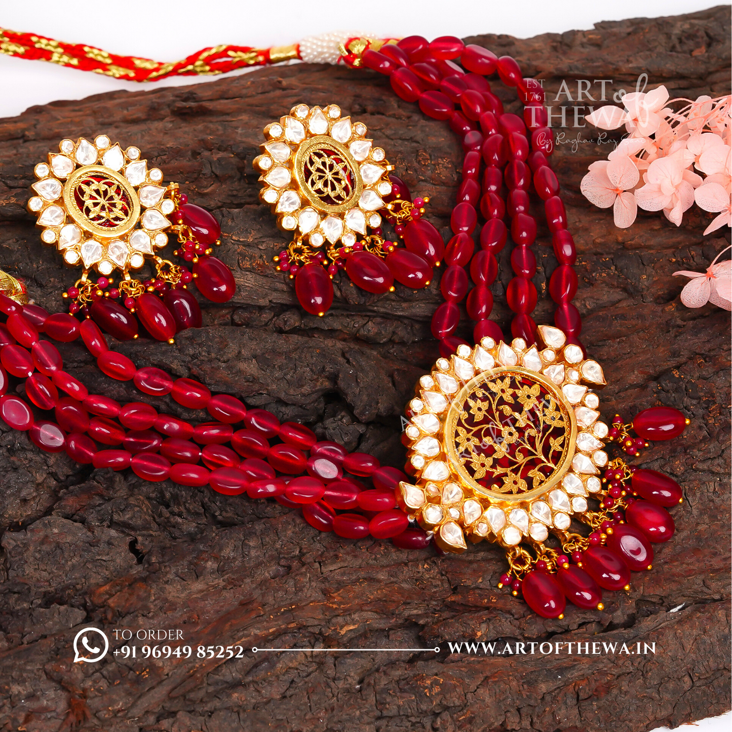 Aisiri Thewa Art Choker Necklace - Elegance Redefined