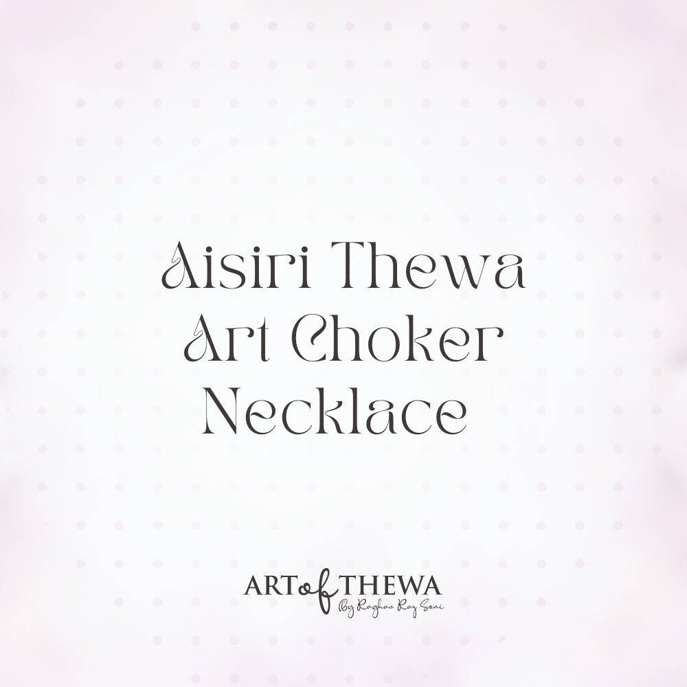 Aisiri Thewa Art Choker Necklace - Elegance Redefined