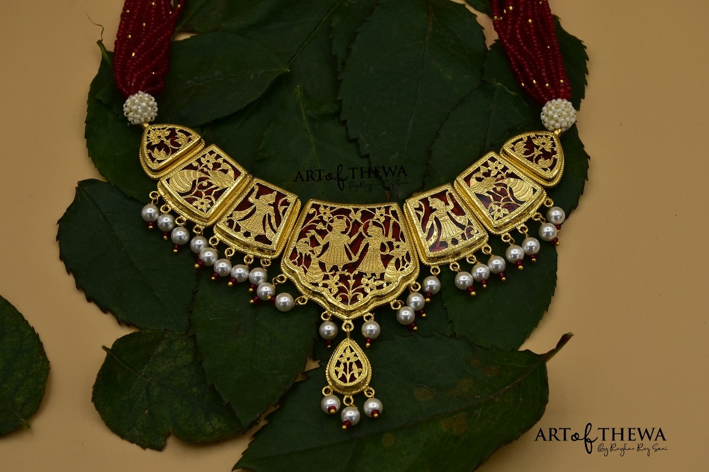 The Decorative Arts Library JEWELLERY♡匿名 Art of Thewa by Raghav – The Best Brand for Authentic Thewa