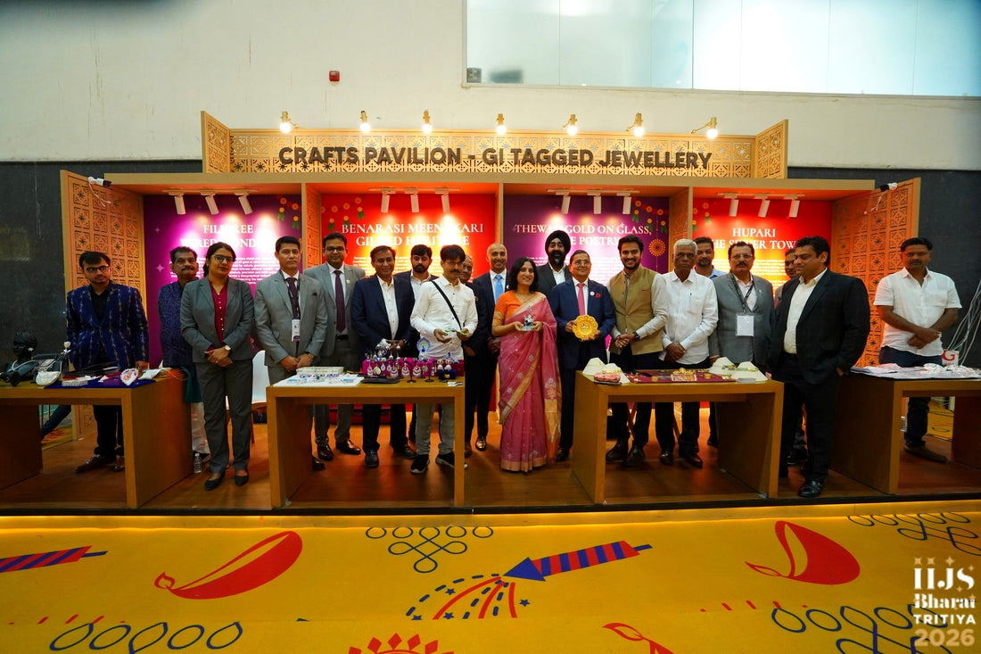 Thewa Art at IIJS Bharat Tritiya 2026 | GI Jewellery Heritage by Art of Thewa