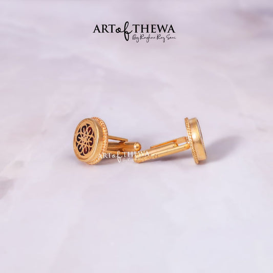 Thewa Jewellery Classy Axe Cufflinks for Men