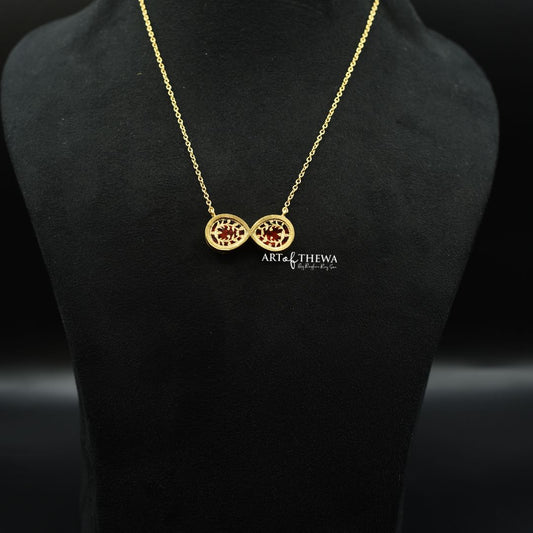 Art of Thewa Infinity Pendant & Chain – A Timeless Classic