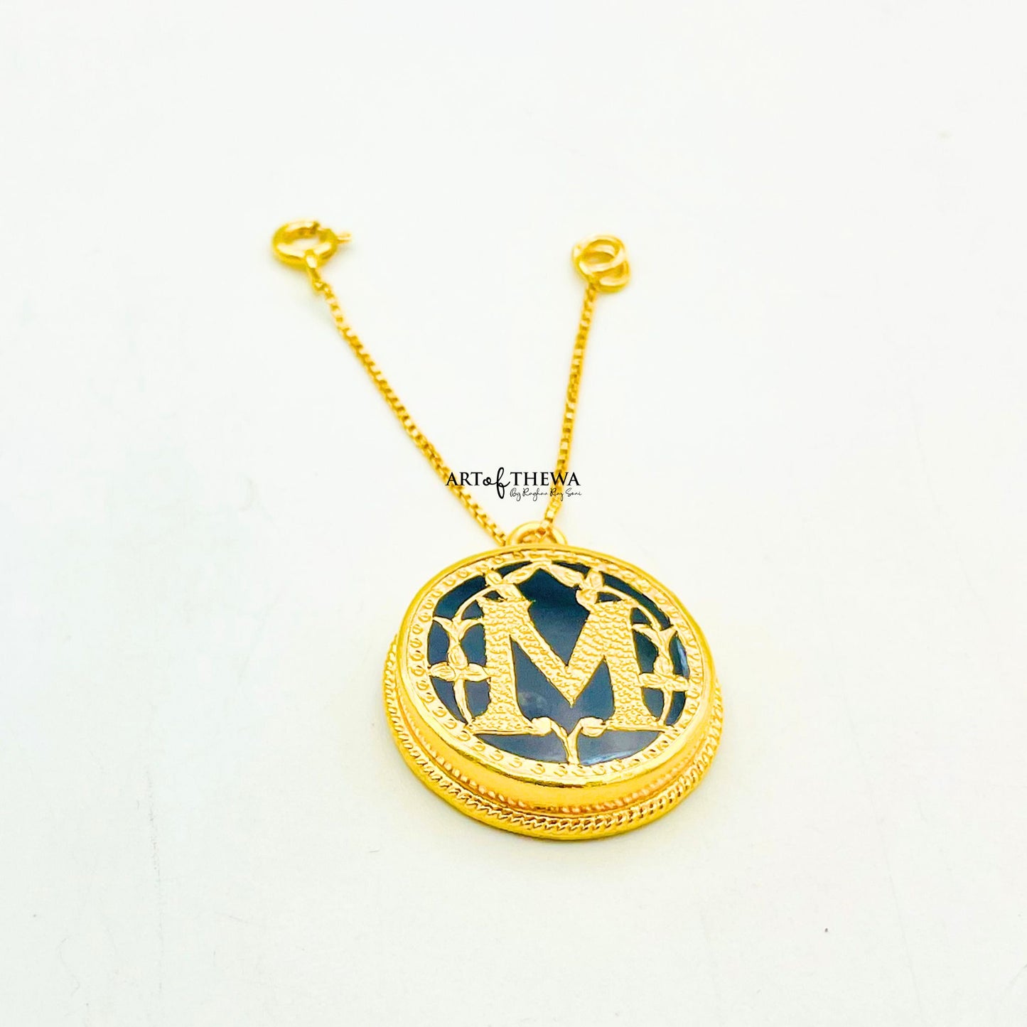 Art of Thewa Watch charm- Personalised initial letter