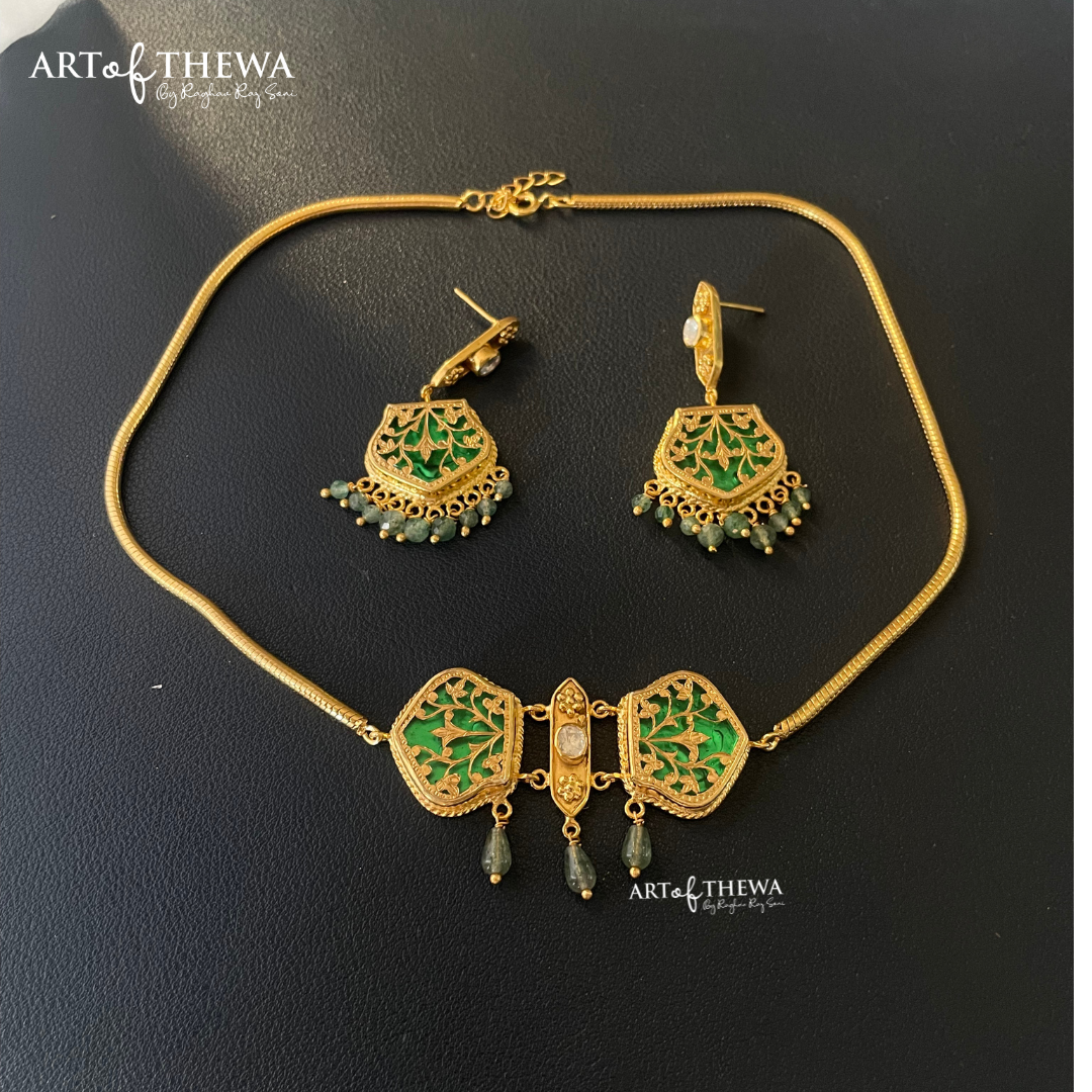 Thewa art jewellery, Thewa art , Thewa jewellery 